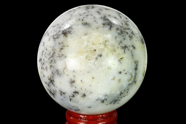 Polished Dendritic Agate Sphere - Madagascar #157638